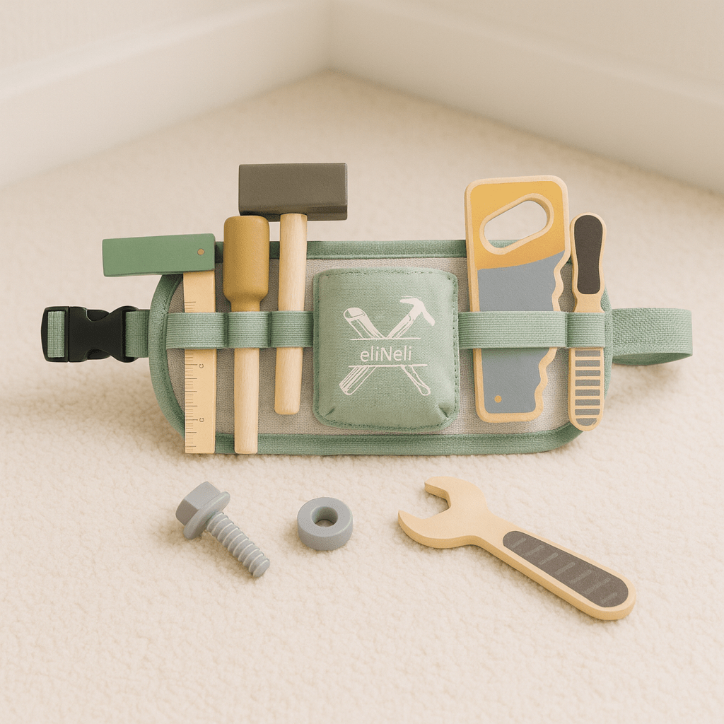 Houten Klusserset Kind | Speelgoed Gereedschap | Rollenspel - Baby Doo