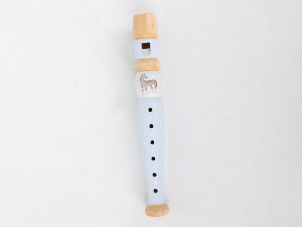 Houten Muziekinstrumenten Kind | 7 - delige Muzikale set met Koffer | Trommel, Fluit & Rammelaar - Baby Doo