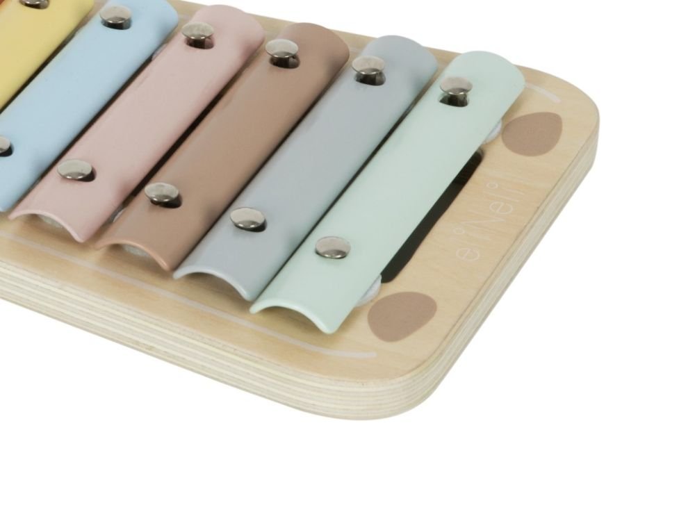 Houten Xylofoon Vos | Houten Muziekinstrument | Stimuleert Muziek & Motoriek - Baby Doo