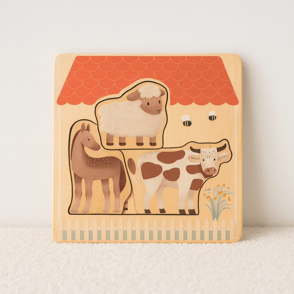 Sinterklaas Cadeauset 1–3 jaar | 2+2 Gratis Speelgoedsets | Houten Montessori Cadeaubundel voor Peuters - Baby Doo