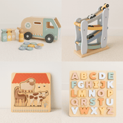 Sinterklaas Cadeauset 1–3 jaar | 2+2 Gratis Speelgoedsets | Met Alfabet - Baby Doo