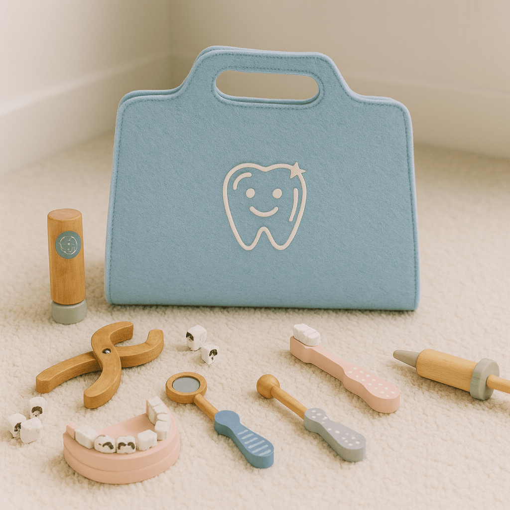 Tandartsset Kind | Rollenspel Tandarts | Met Accessoires - Baby Doo