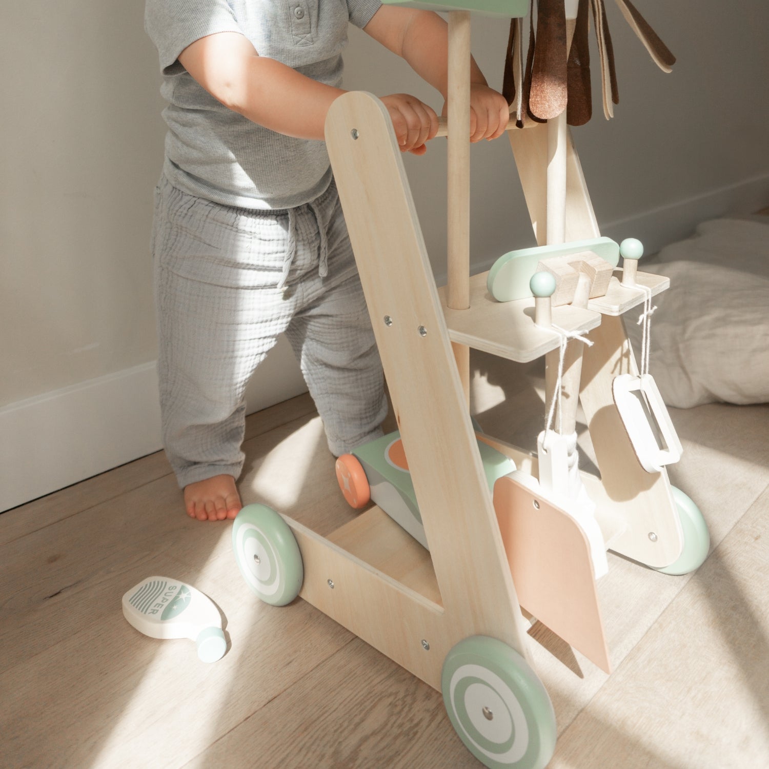 Houten Schoonmaakset Kind | Schoonmaak Speelgoed | Montessori Huishouden