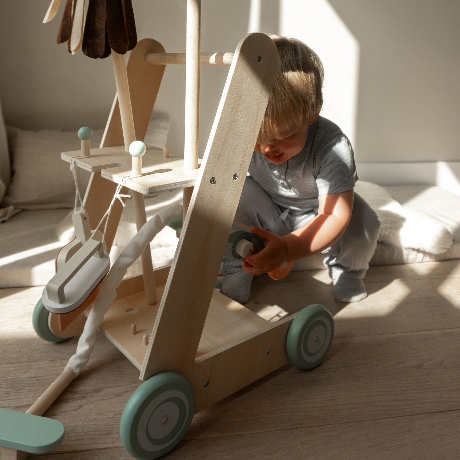 Houten Schoonmaakset Kind | Schoonmaak Speelgoed | Montessori Huishouden