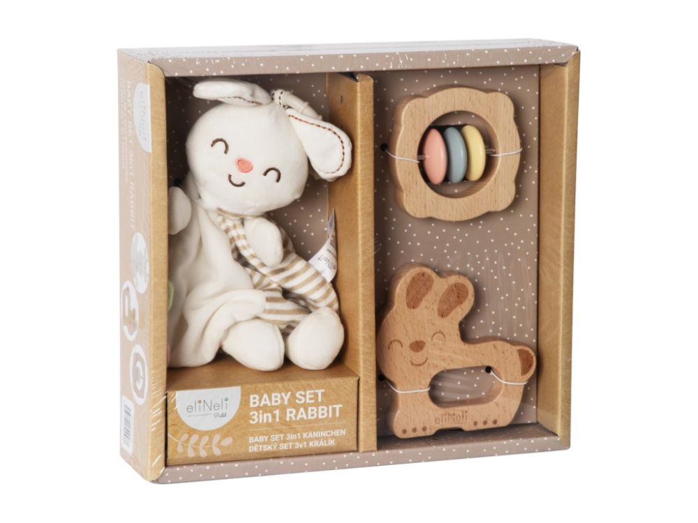 3in1 Kraamcadeau set | Konijn