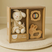 3‑in‑1 Kraamcadeau Set | Konijnenthema | Origineel Cadeau voor Baby