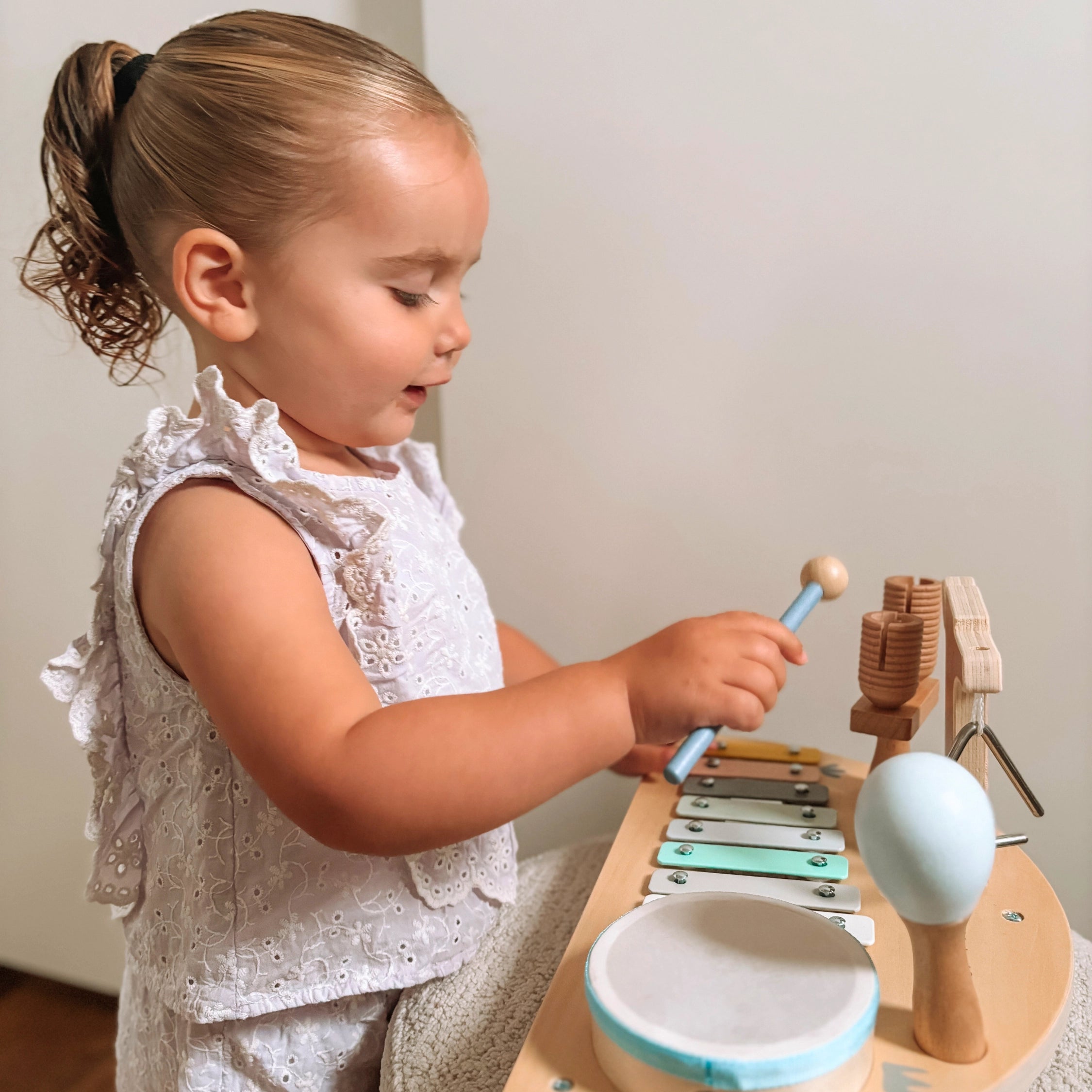 Houten Muziekinstrument | Muziektafel Bos Editie | Peuter