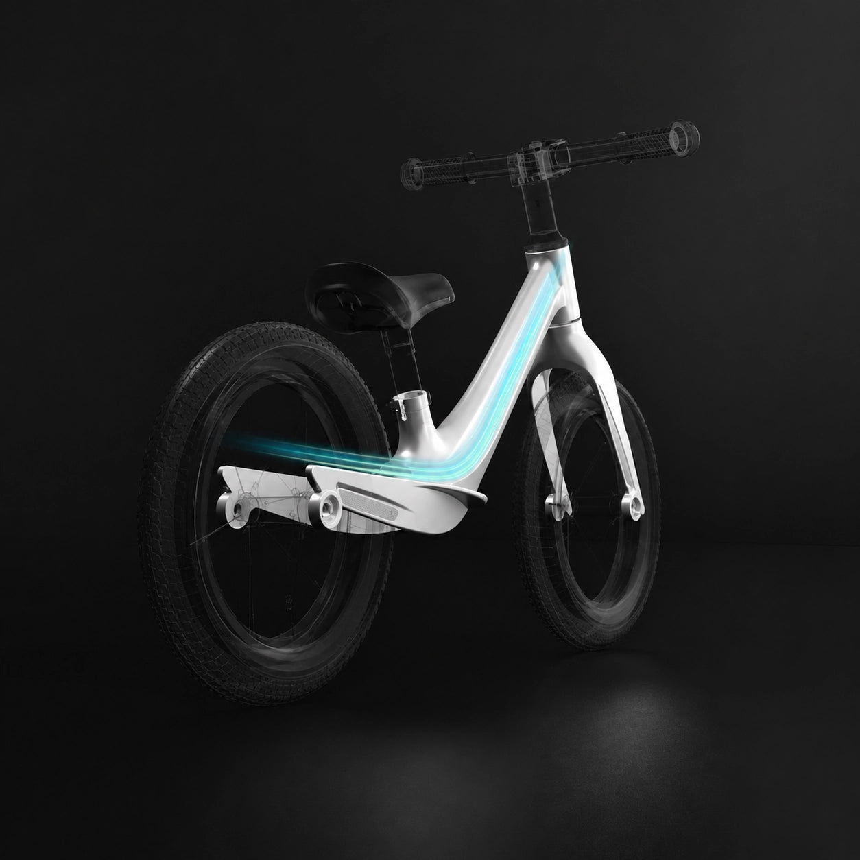 Loopfiets 2 Jaar met Luchtbanden – Lichtgewicht Magnesium Frame