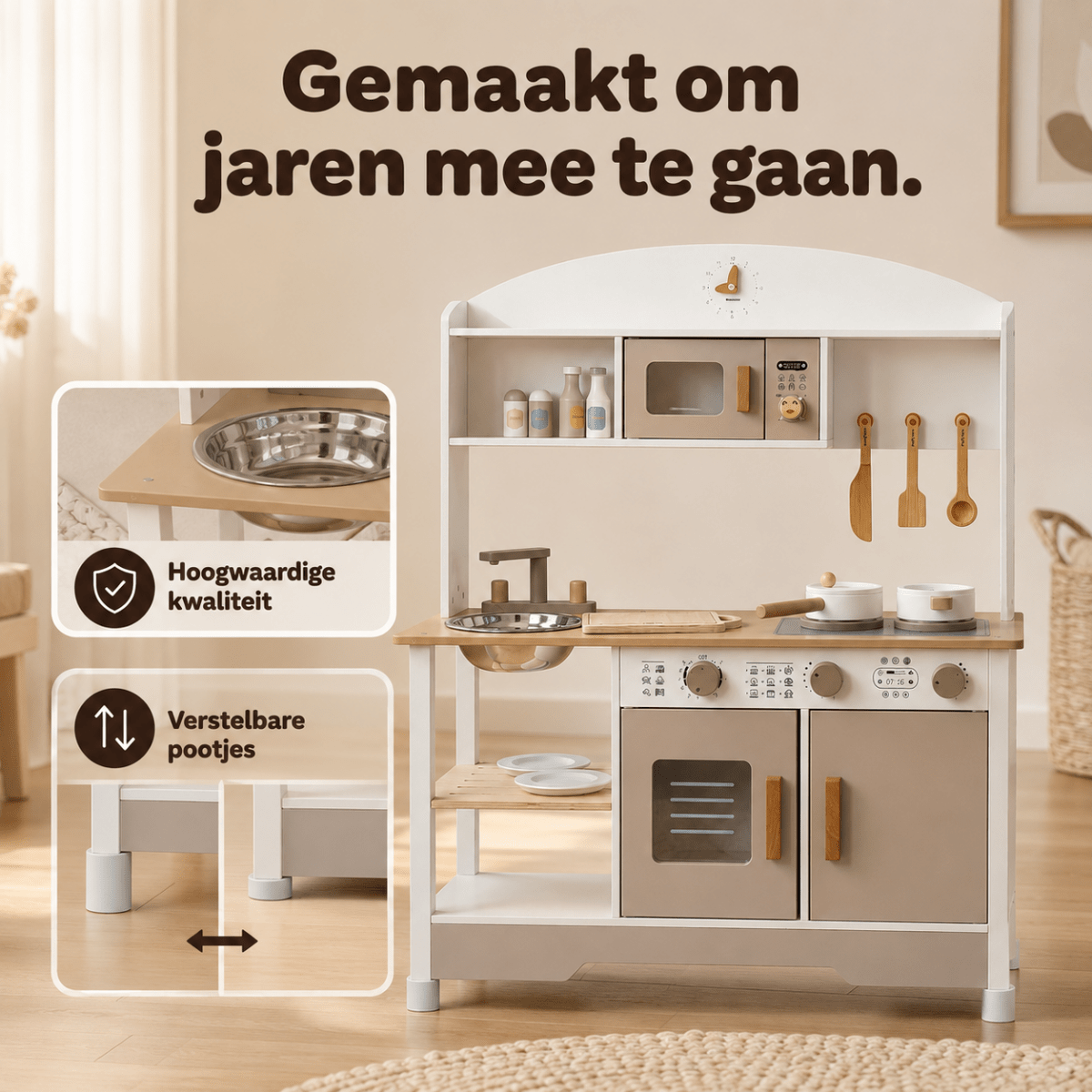 Baby Doo Essentials Speelgoedkeuken - Baby Doo