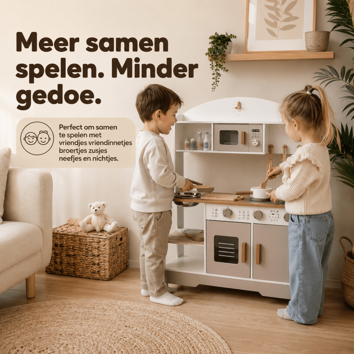 Baby Doo Essentials Speelgoedkeuken - Baby Doo