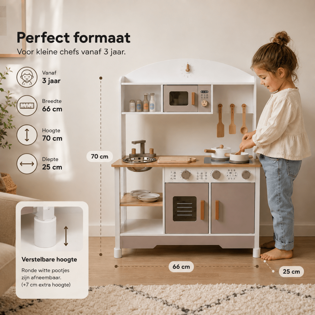 Baby Doo Essentials Speelgoedkeuken - Baby Doo