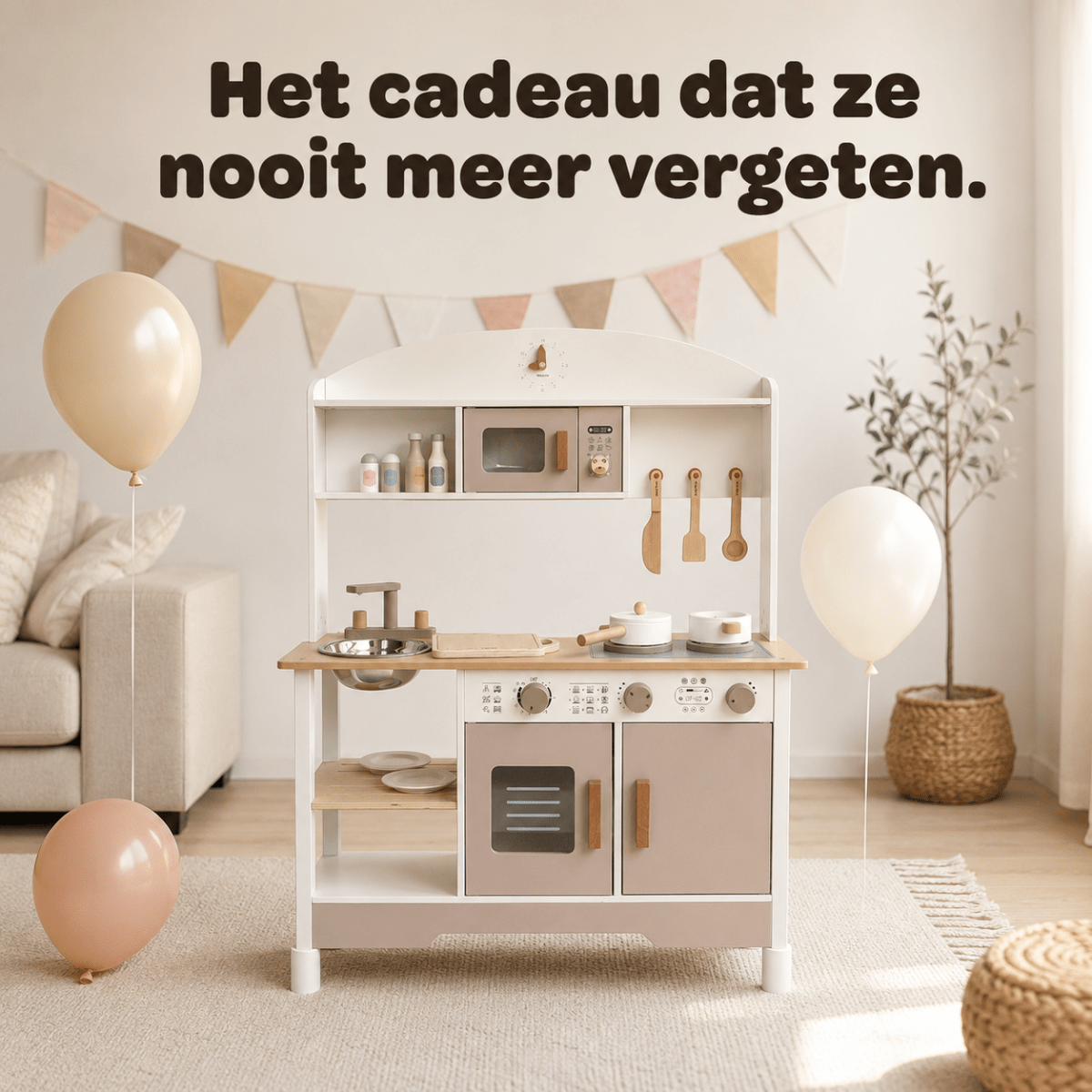 Baby Doo Essentials Speelgoedkeuken - Baby Doo