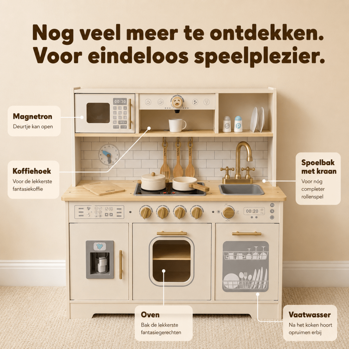 Baby Doo Luxe keuken | Pre-Order - Baby Doo