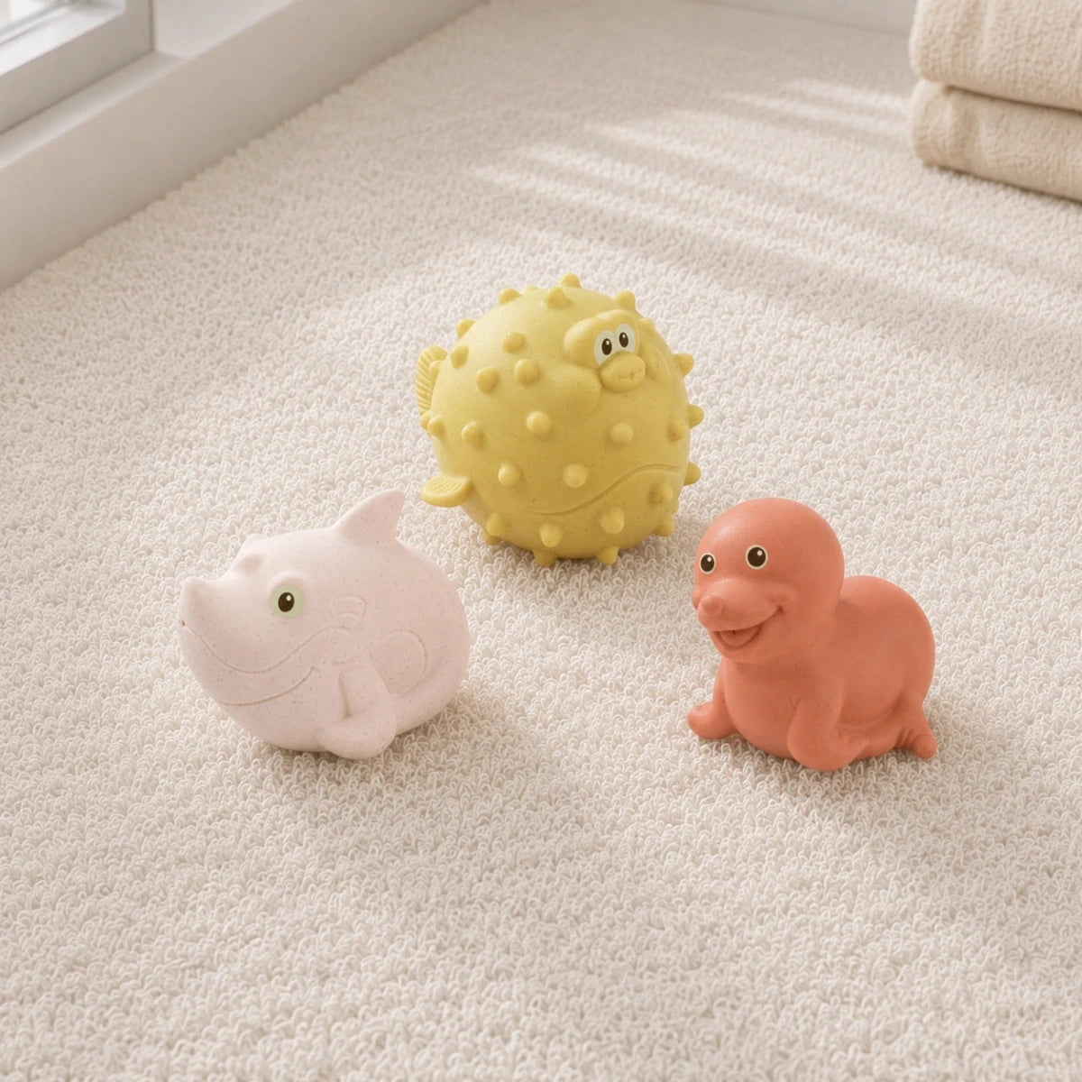 Badspeelgoed Set met Dieren, Bootjes en Visnet 22-delig vanaf 18 Maanden - Baby Doo