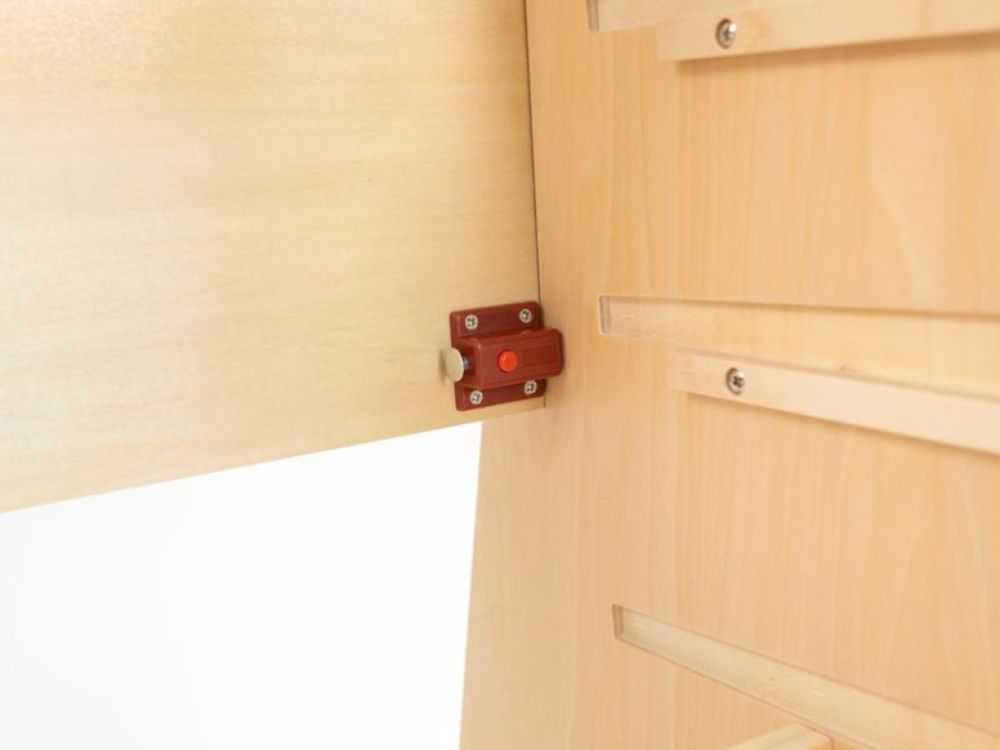 Houten Leertoren 3-in-1 met Stabilisatie | Montessori Keukentoren