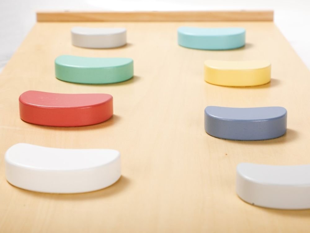 Houten 3‑in‑1 Klim - & Glijplank | Voor Wibbi & Montessori Klimboog - Baby Doo