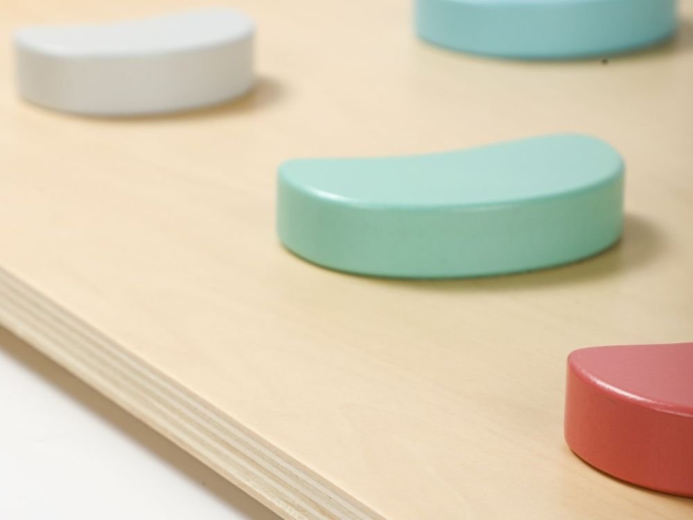 Houten 3‑in‑1 Klim - & Glijplank | Voor Wibbi & Montessori Klimboog - Baby Doo