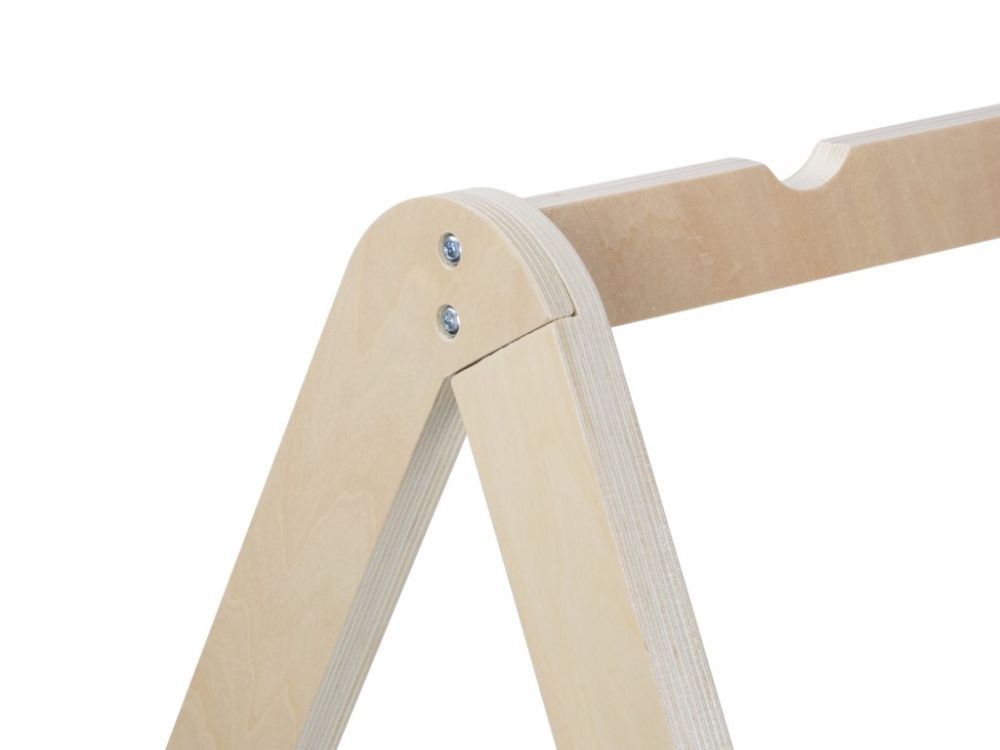 Houten Baby Gym | Stijlvol Kraamcadeau | Inclusief 3 Hangspeeltjes - Baby Doo
