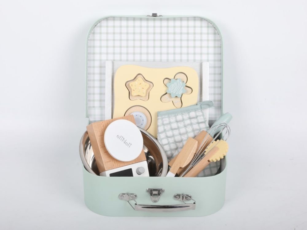 Houten Bakkerset Kind | Rollenspel | Speelkeuken Accessoires - Baby Doo