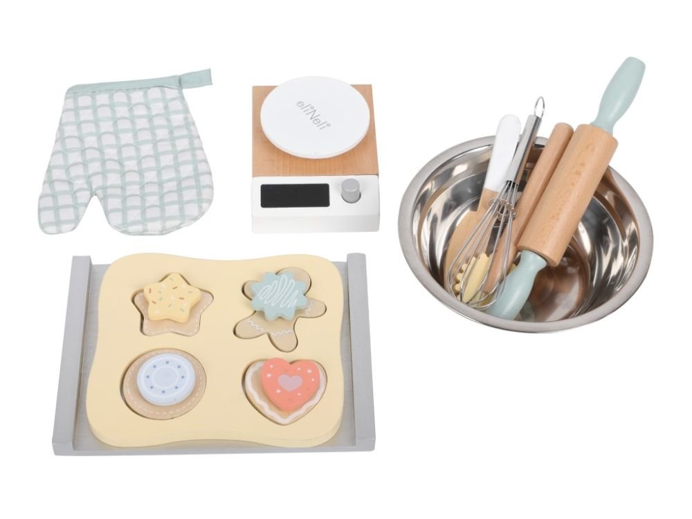Houten Bakkerset Kind | Rollenspel | Speelkeuken Accessoires - Baby Doo