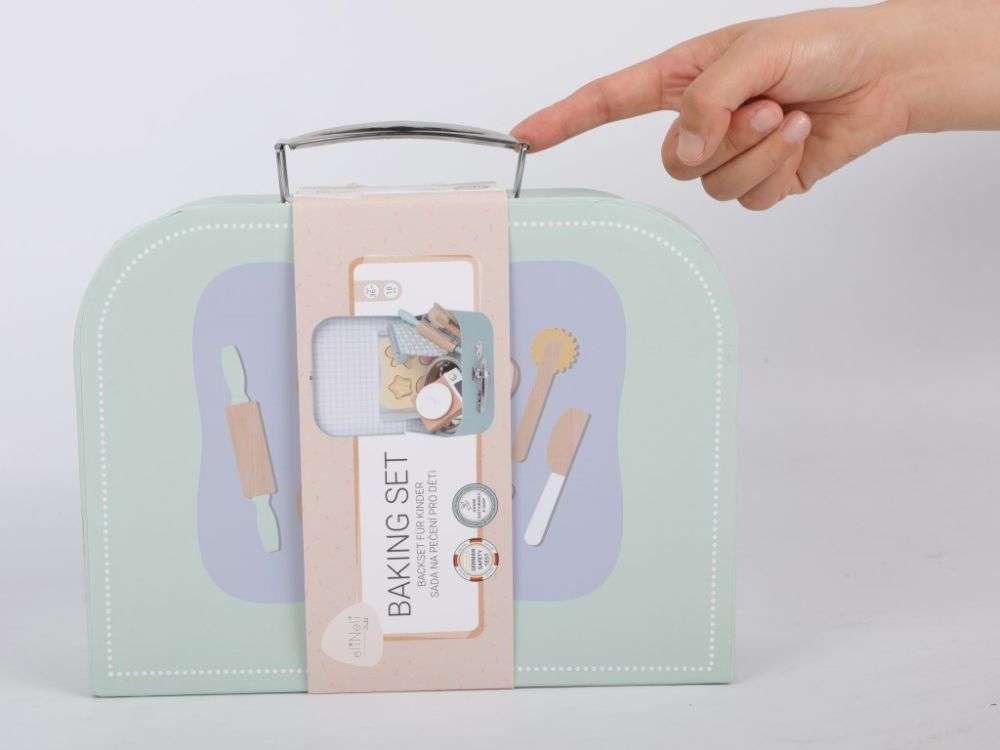 Houten Bakkerset Kind | Rollenspel | Speelkeuken Accessoires - Baby Doo