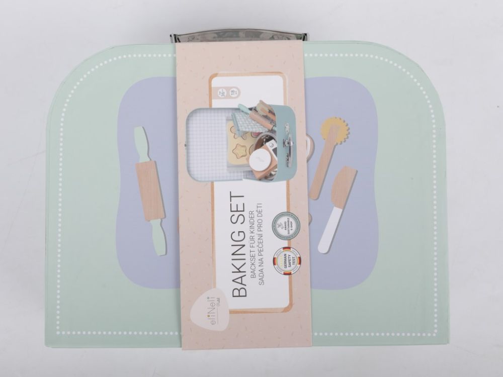 Houten Bakkerset Kind | Rollenspel | Speelkeuken Accessoires - Baby Doo