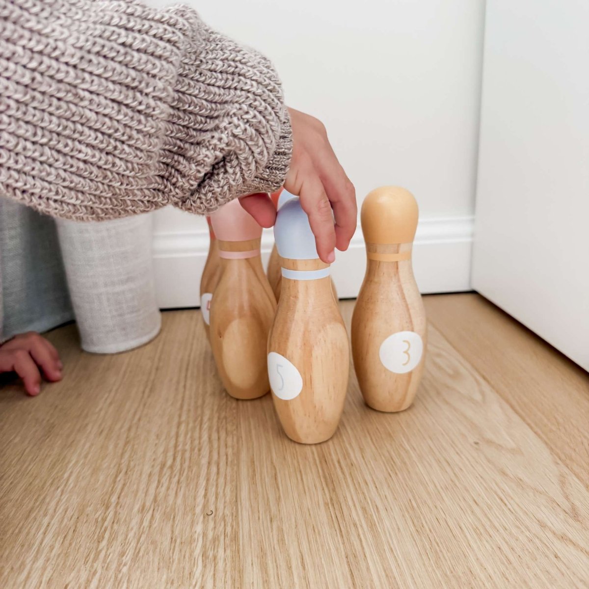 Houten Bowlingset | Bowling Set Hout | Buitenspeelgoed - Baby Doo