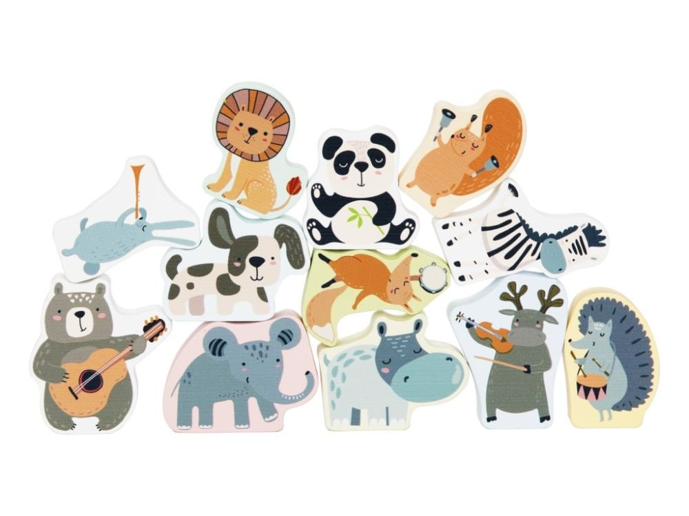 Houten Dieren Balans Spel | Balansspeelgoed Peuter Montessori - Baby Doo