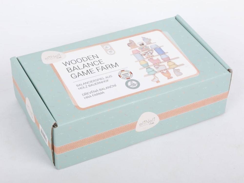 Houten Dieren Balans Spel | Stapelspeelgoed & Evenwichtsspel - Baby Doo