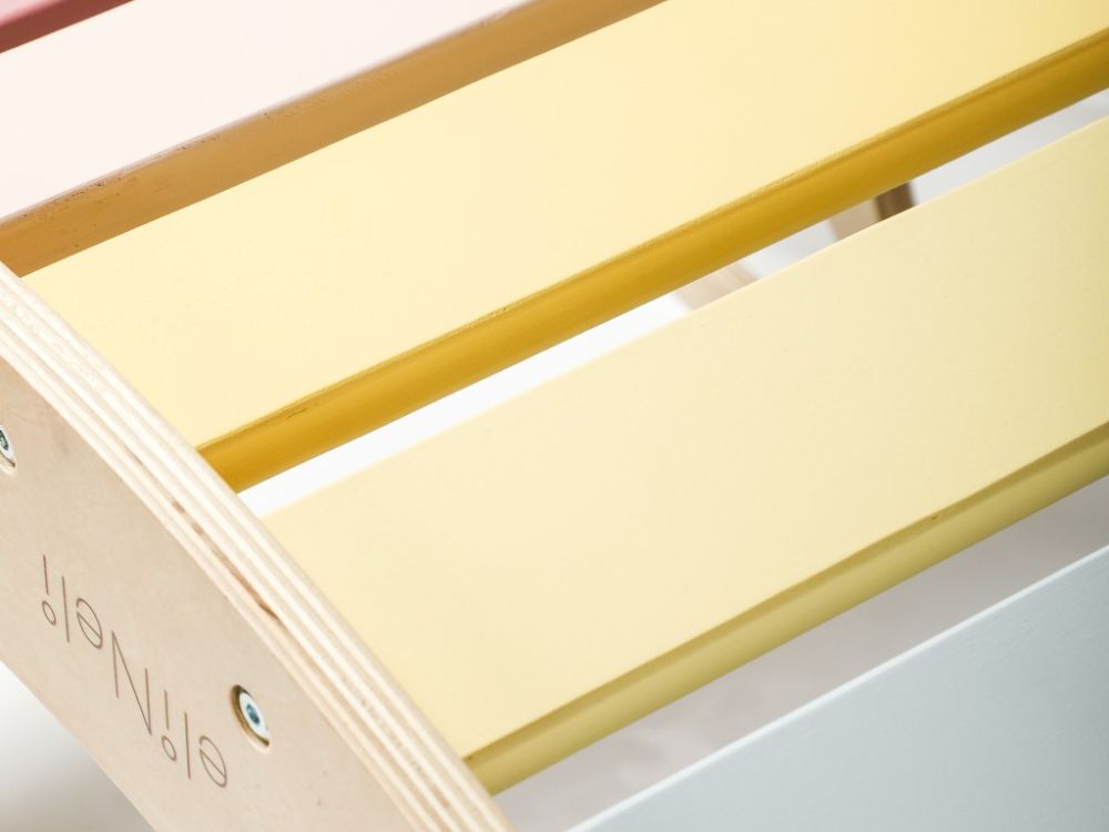 Houten Klimboog Speelset 6‑in‑1 | Inclusief Glijplank & Stoeltje | De Wibbi - Baby Doo
