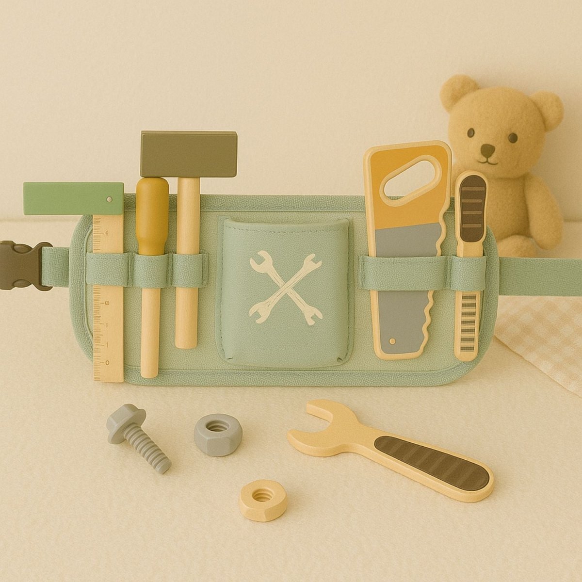Houten Klusserset Kind | Speelgoed Gereedschap | Rollenspel - Baby Doo
