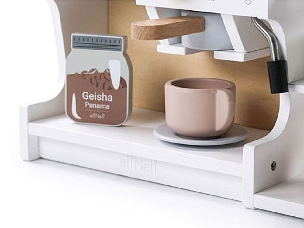 Houten Koffiehoek Speelgoed | Koffieset voor Kinderen | Met Accessoires - Baby Doo