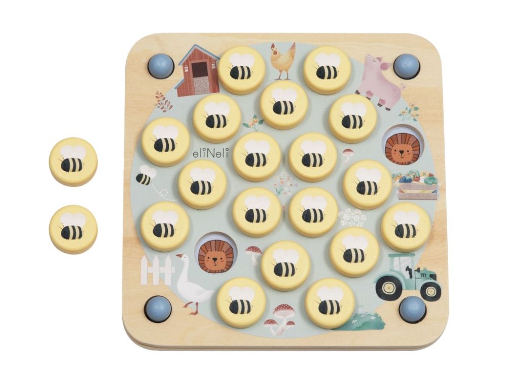 Houten Memory Spel | Educatief Geheugenspel voor Kinderen - Baby Doo