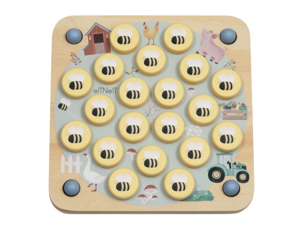 Houten Memory Spel | Educatief Geheugenspel voor Kinderen - Baby Doo