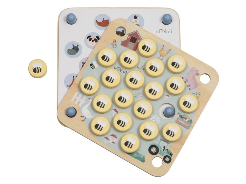 Houten Memory Spel | Educatief Geheugenspel voor Kinderen - Baby Doo