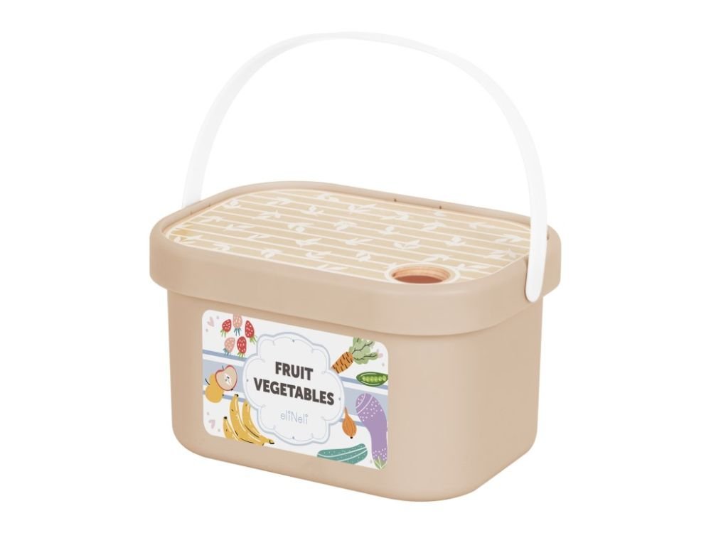 Houten Speelgoed Keuken Accessoires | Snijset met Fruit, Groente & Vis - Baby Doo