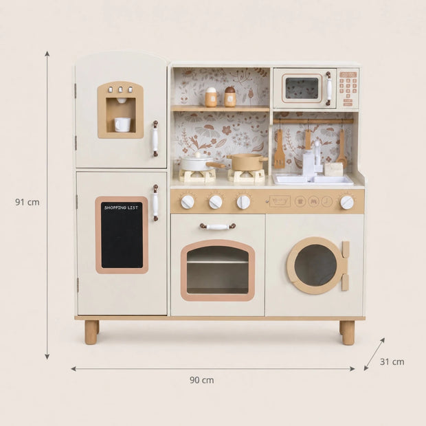 Houten Speelkeuken Xl Kinderkeuken Met Accessoires Met Licht