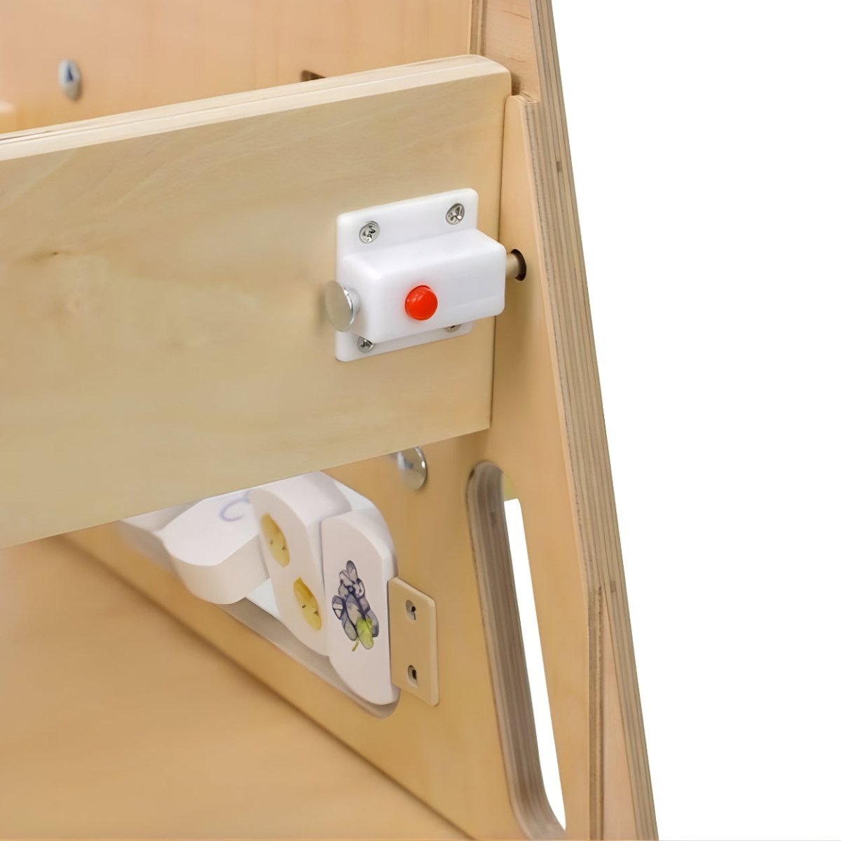 Houten Speeltoren met Activiteitenpaneel | Verstelbare Leertoren - Baby Doo