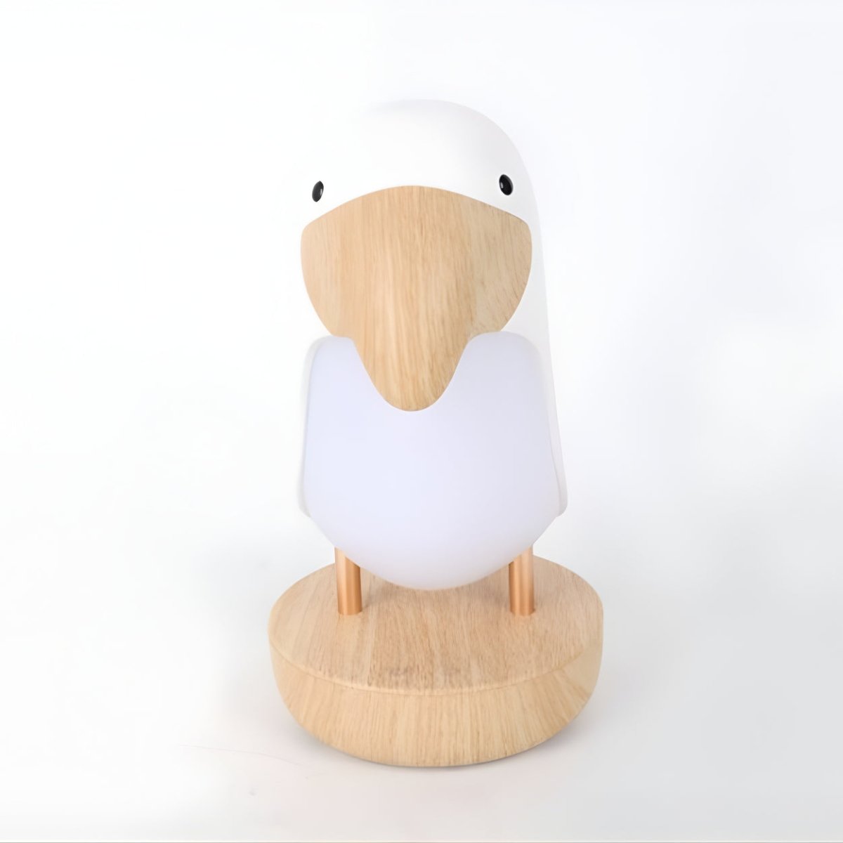 Kinderlamp Vogeltje | Dimbaar & Oplaadbaar Nachtlampje voor Baby & Peuter - Baby Doo