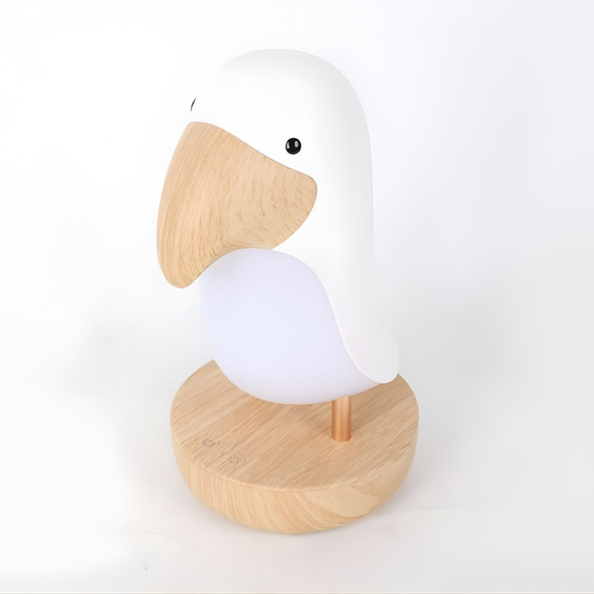 Kinderlamp Vogeltje | Dimbaar & Oplaadbaar Nachtlampje voor Baby & Peuter - Baby Doo