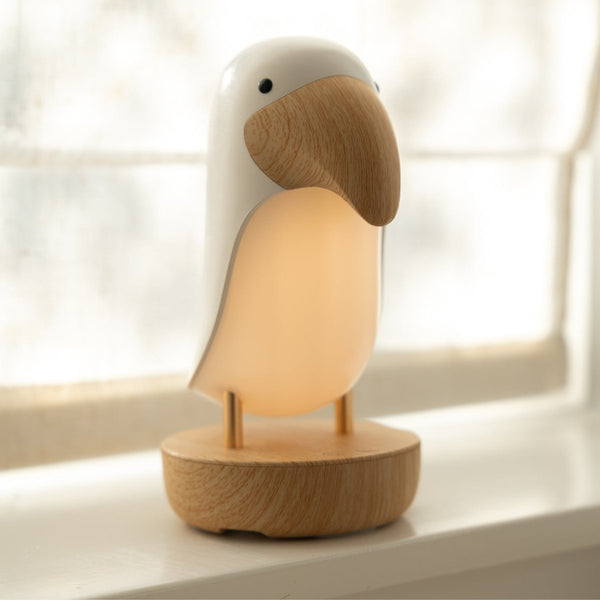 Kinderlamp Vogeltje | Dimbaar & Oplaadbaar Nachtlampje voor Baby & Peuter - Baby Doo
