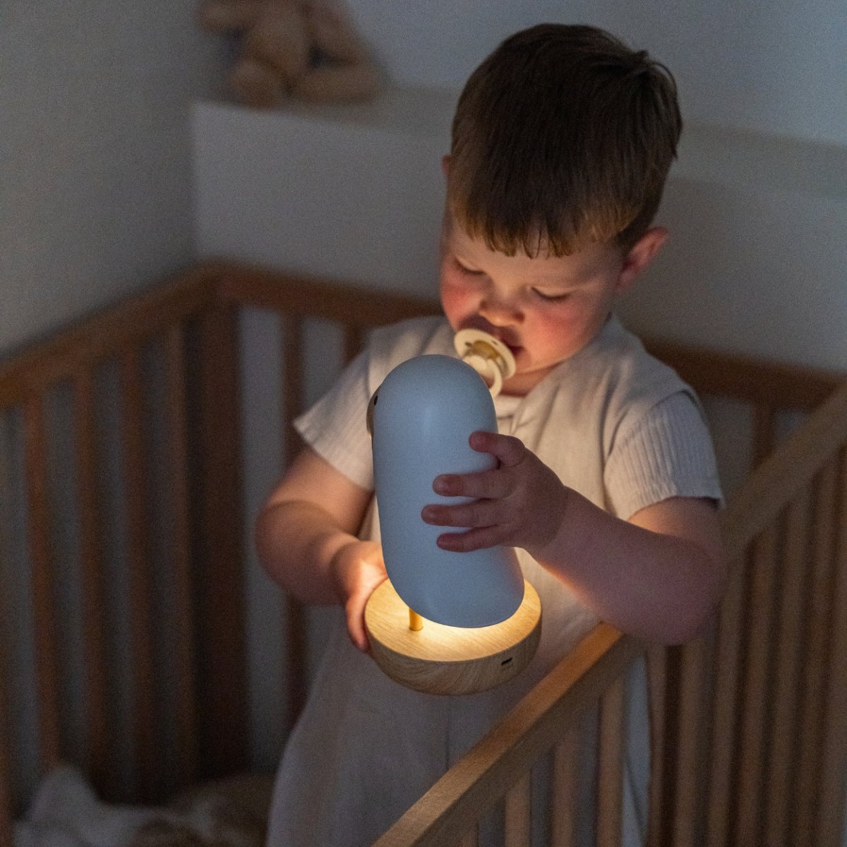 Kinderlamp Vogeltje | Dimbaar & Oplaadbaar Nachtlampje voor Baby & Peuter - Baby Doo