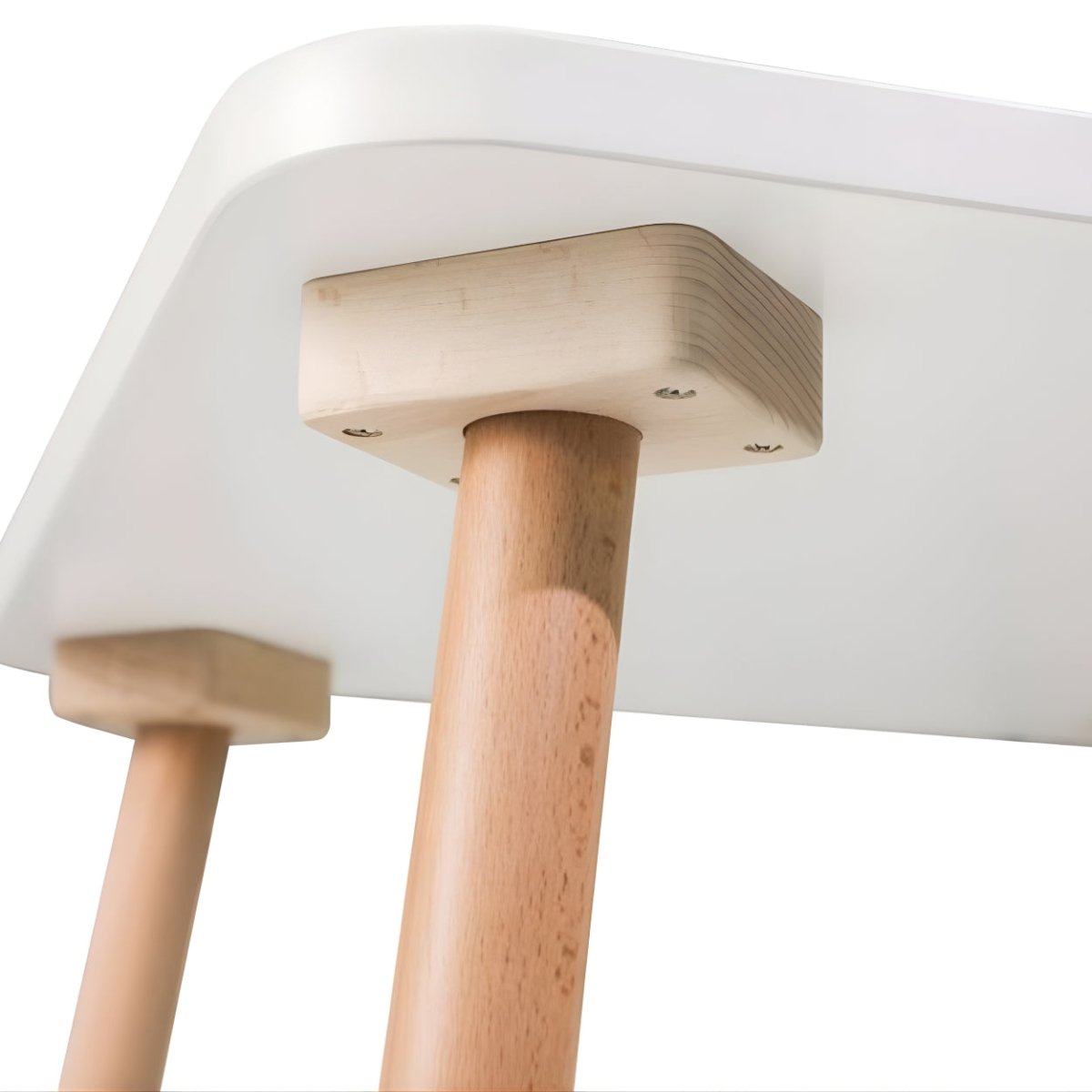 Kindertafel met Stoel | Meegroei Kinder Tafel en Stoel Set met Konijnenoren - Baby Doo