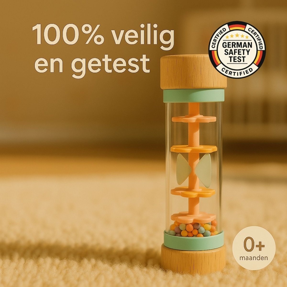 Montessori Set | Educatief Baby Speelgoed | Kraamcadeau | Vanaf 0 jaar - Baby Doo