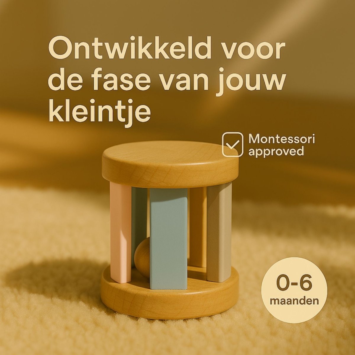 Montessori Set | Educatief Baby Speelgoed | Kraamcadeau | Vanaf 0 jaar - Baby Doo