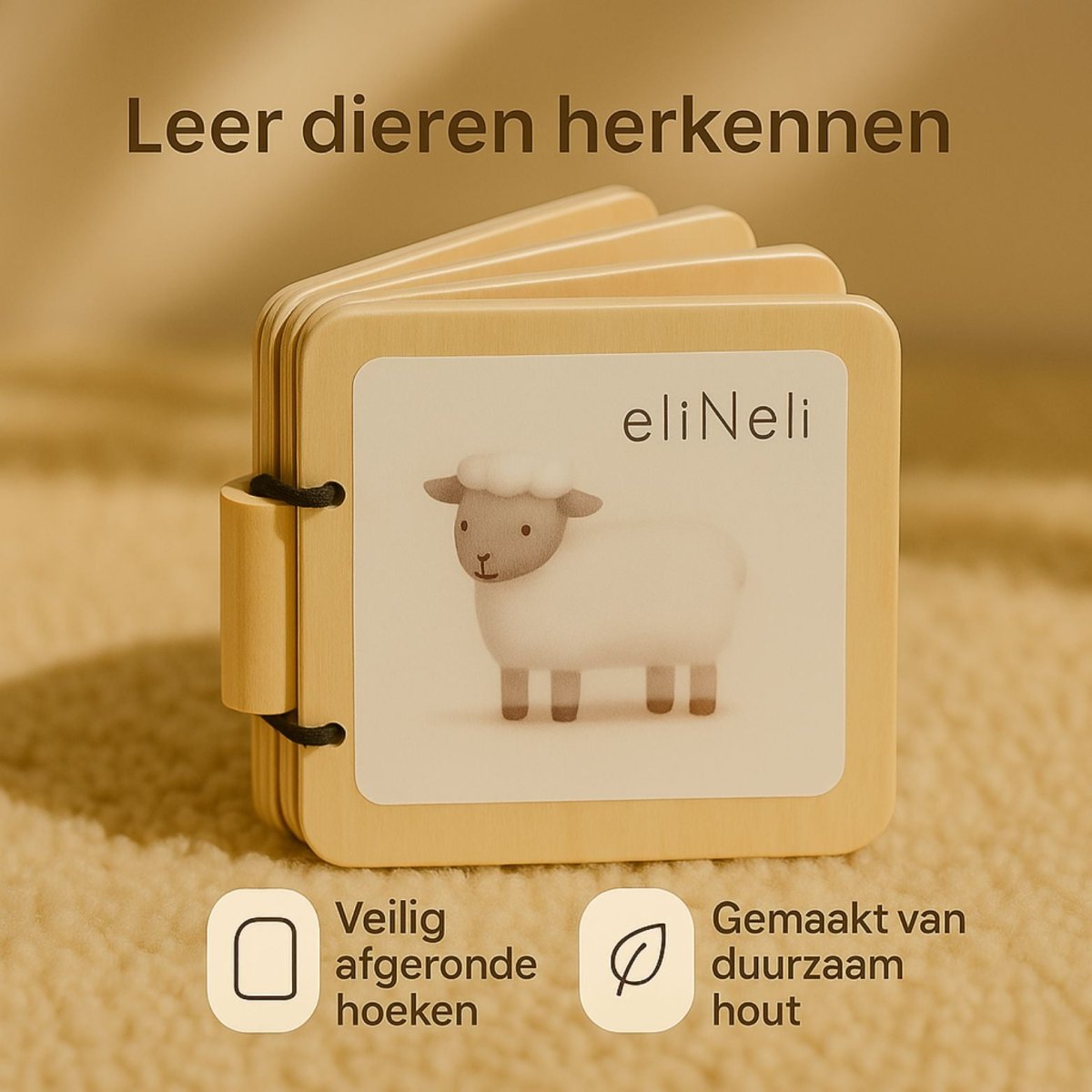 Montessori Set | Educatief Houten Baby Speelgoed | Vanaf 6 Maanden - Baby Doo