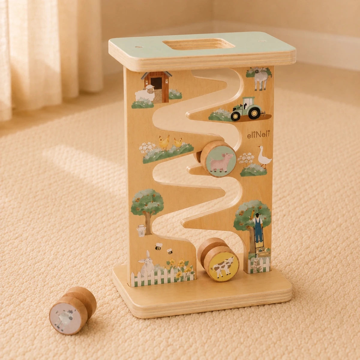 Montessori Set | Educatief Houten Speelgoed | Vanaf 1 Jaar - Baby Doo