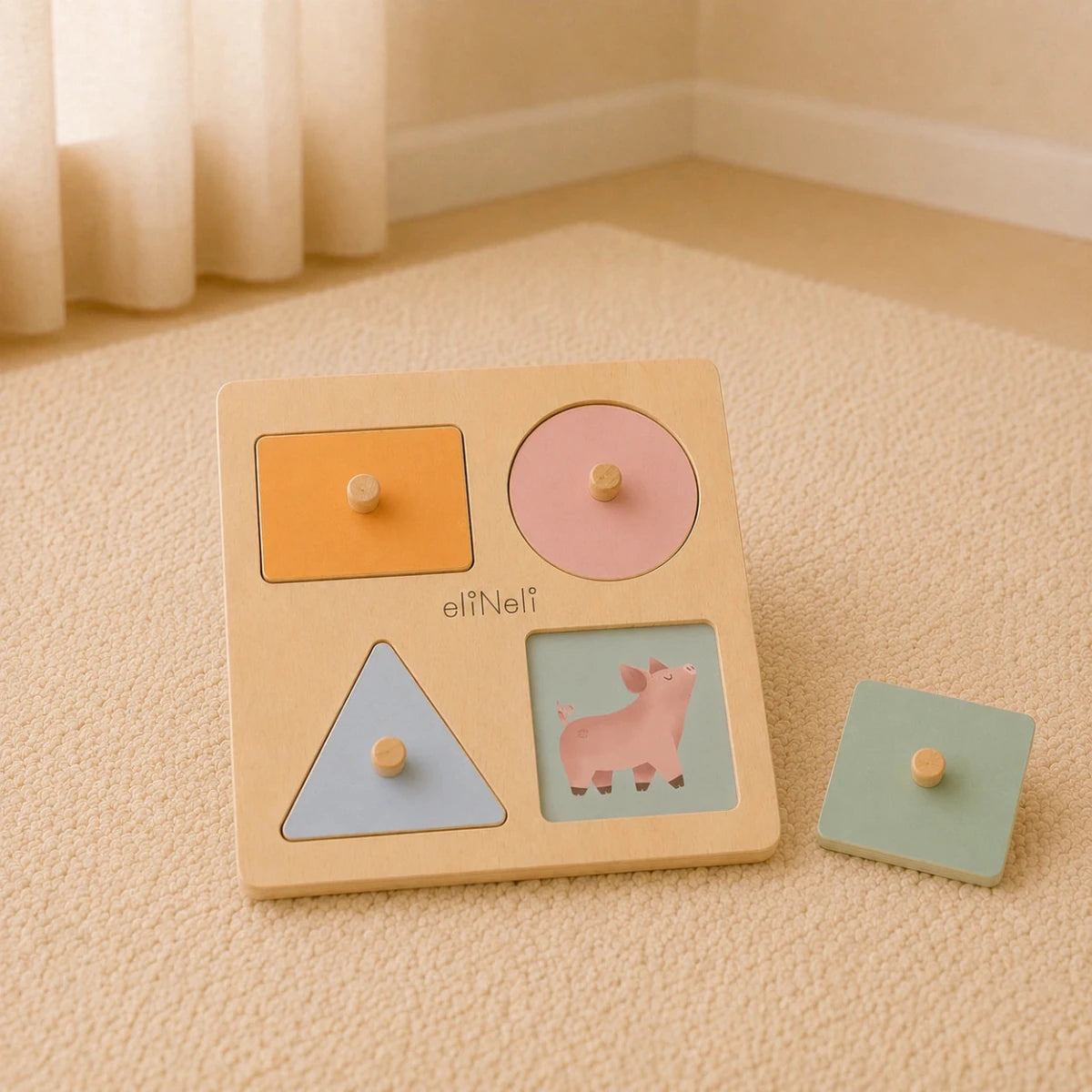 Montessori Set | Educatief Houten Speelgoed | Vanaf 1 Jaar - Baby Doo