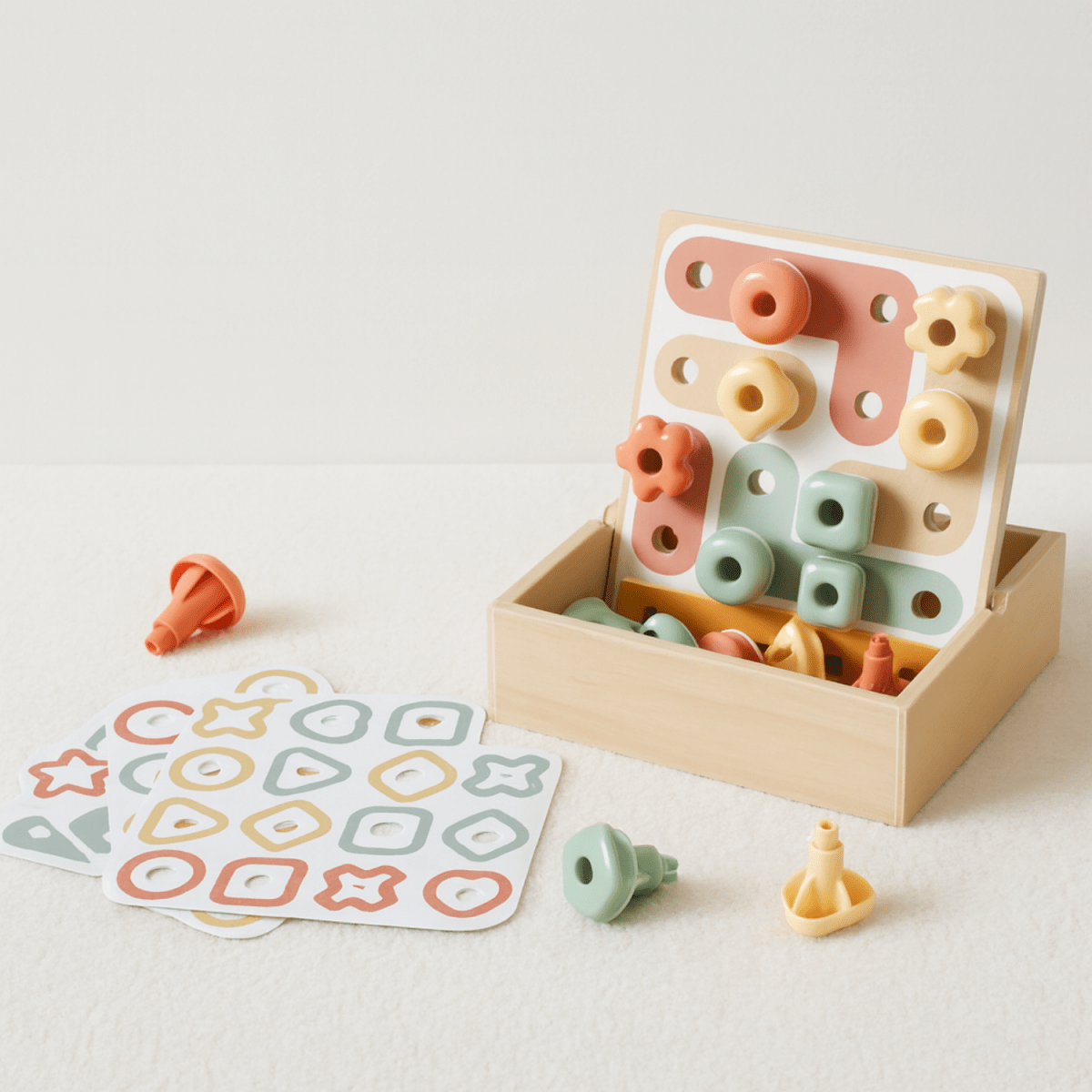 Montessori Set | Educatief Houten Speelgoed | Vanaf 1,5 Jaar - Baby Doo