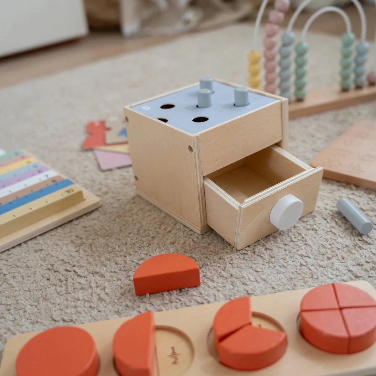 Montessori Set | Educatief Houten Speelgoed | Vanaf 2 Jaar - Baby Doo
